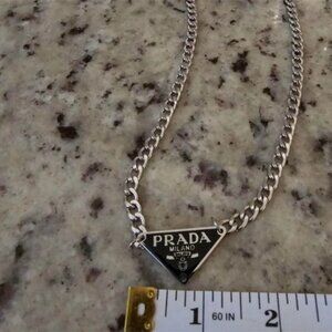 Authenic Prada Necklace New